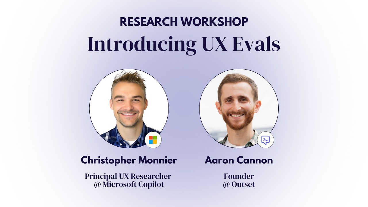 Introducing UX Evals: A Workshop