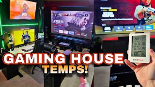 I Have A Lot Of Gaming Setups... Let's Manage The Temps! - Thermo-hygrometer Review