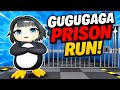 GUGUGAGA PRISON RUN 😱 ESCAPE IMPOSSIBLE? (Roblox Obby Challenge!)