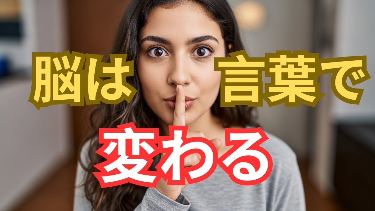 【知らないと損】言葉が心を変えるメカニズム｜今日からできる心理学習慣