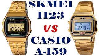 Сравниваем Casio A159 и Skmei 1123 - за что платим в 5 раз дороже?