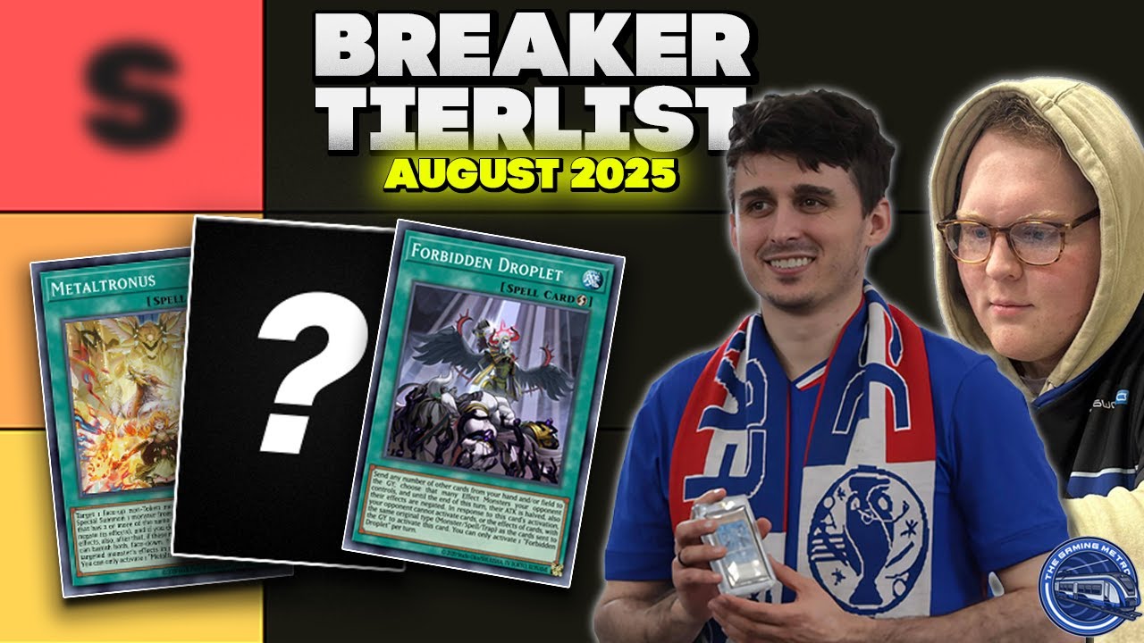 MY BOARD BREAKER TIERLIST FOR AUGUST 2025 FT. LUCAS SACCO!