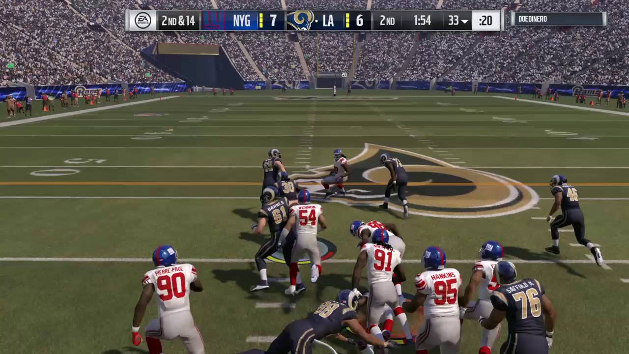 Madden NFL 17 omgoodness  gurley truck stick