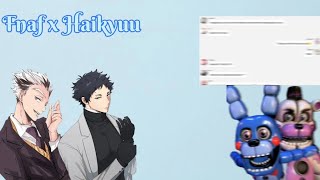 You Cant Hidefnaf X Haikyuuhaikyuu Texts