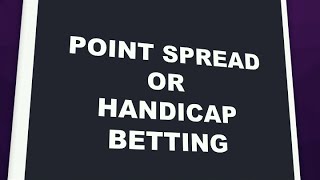 What is a Point Spread  bet? - Sports Betting 101 at BetRegal Sportsbook