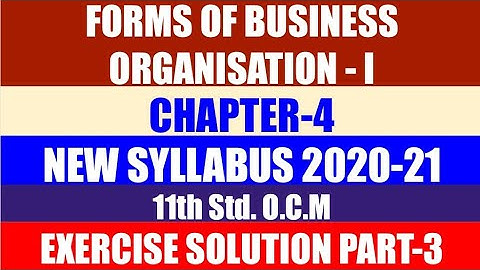 11th Std. O.C.M Chapter-4 Exercise Solution(Q.6 Justify) Part-3@COMMERCEACADEMIA