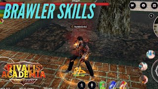 BRAWLER  Actual Skill Preview | Rivalis Academia | Ran Mobile