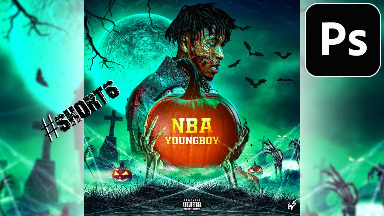 NBA Youngboy Halloween Cover Concept 