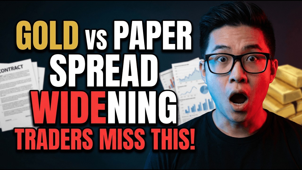 Gold vs Paper Spread Widens—Here’s the Trigger Traders Miss