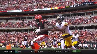 BENGALS TIE IT UP THEN GAME WINNING EXTRA POINT BLOCKED!