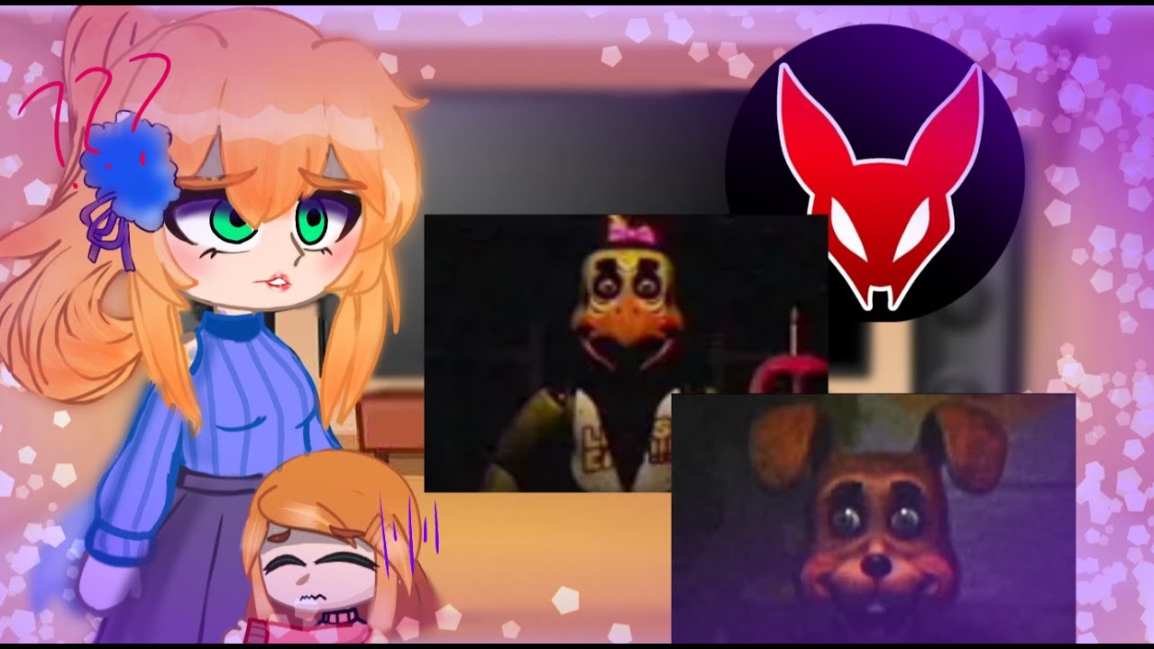 Past Aftons React To Battington's VHS Tapes Gacha FNaF TW in the