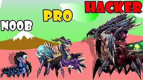 NOOB vs PRO vs HACKER - Insect Evolution Part 595 | Satisfying Games (Android,iOS)