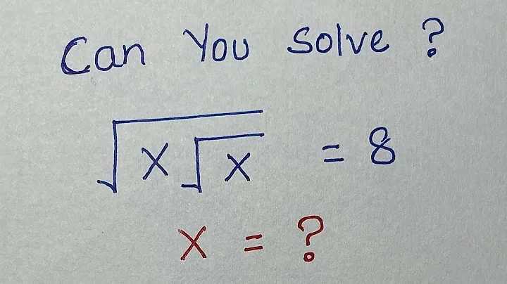 Nice Square root Simplification Maths Olympiad Problem | Can you solve?