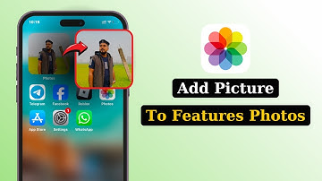 How To Add Pictures To Featured Photos on iPhone iOS 18