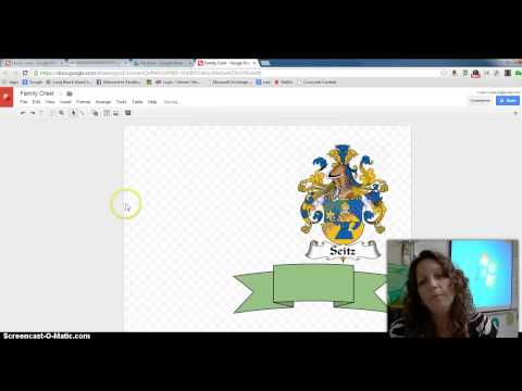 How to Create a Family Crest Using Google Draw