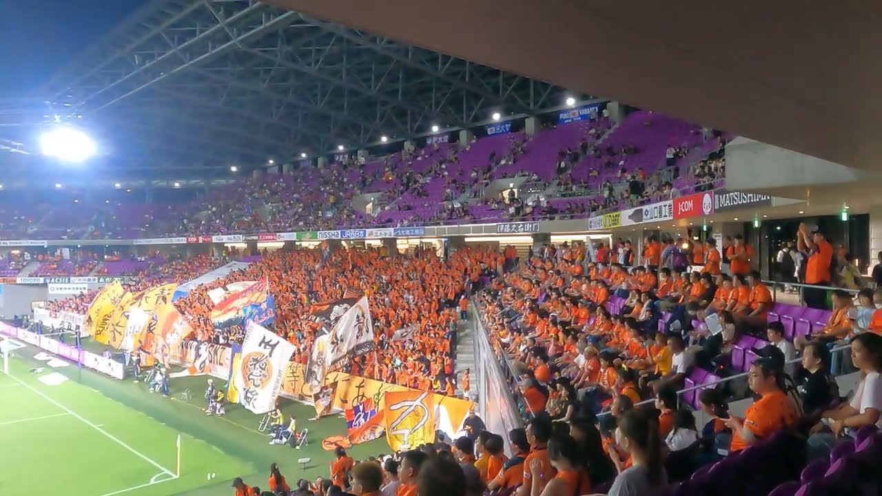 25/9/20(土)清水－京都　第30節＠サンガS　ＦＰがピッチに登場！⇒選手個別チャント⇒VIVA SPULSE⇒オーケレ⇒バイーヤ.途中まで　＃清水　＃エスパルス　＃乾　＃高木　＃矢島　＃山原