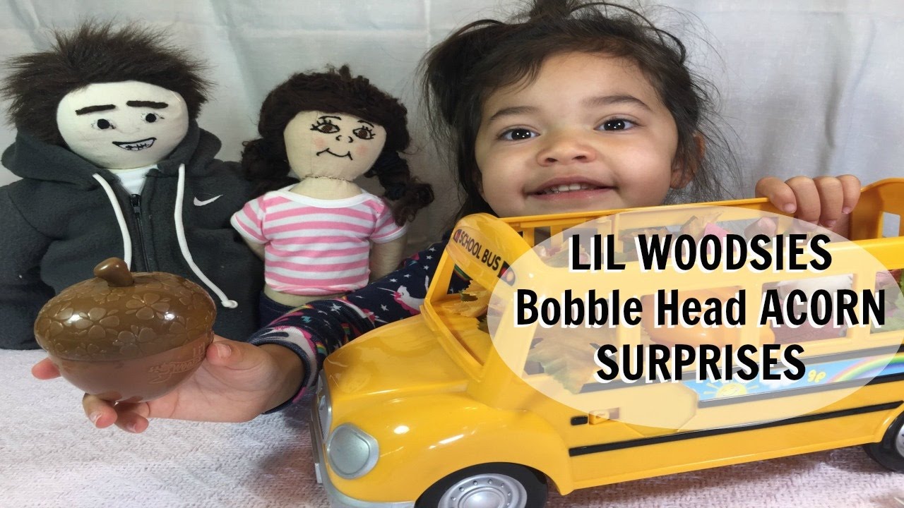 LIL Woodsies Bobblehead Acorn SURPRISE || Keeley and Efun