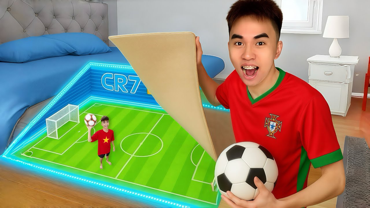 Biến Phòng Ngủ Thành Sân Bóng Đá - Nguyễn Chí Thanh.