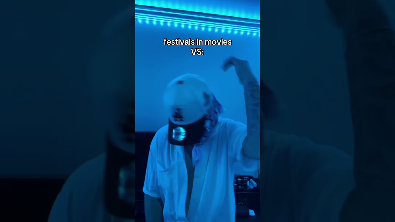 raves in movies vs real life..💀 