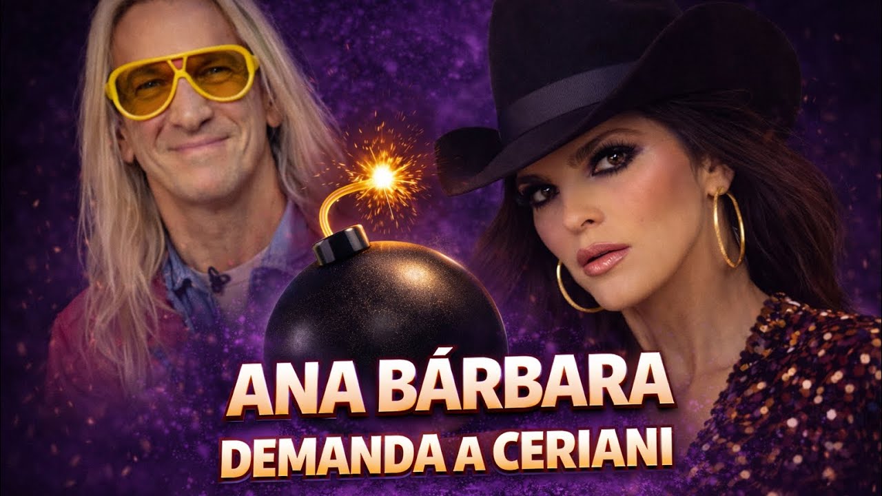 Ana Bárbara demanda a Javier Ceriani en California