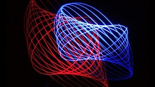 Light Painting Physiograms with a Harmonograph