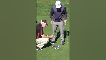 How to properly use a putting mirror #golf #putting #golfswing #puttingdrills