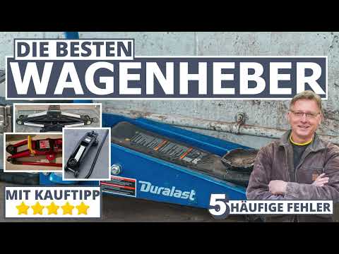 Bester Wagenheber - Diese 5 Fehler musst du vermeiden