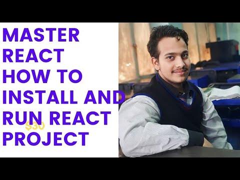 How to run React Js app in visual studio code tutorial||Download and ...