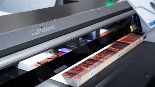 Oz'art Numérique, Impression UV directement sur supports rigides.