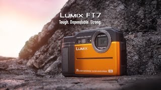 Panasonic Lumix TS7 Waterproof Tough Camera, 20.4 Megapixels, 4.6X Orange DC-TS7D