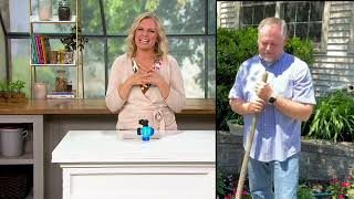 Aqua Joe Multi Function Outdoor Faucet & Hose Connector on QVC