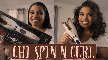 CHI SPIN N CURL - testing a $100 automatic curling machine | UNBOXING