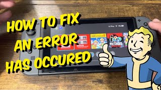 How To Fix Nintendo Switch \