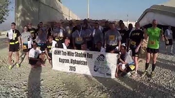 Army 10-Miler Shadow Run 2015 - Bagram