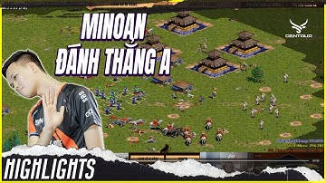 Chim Sẻ quá khỏe khi cầm Minoan KHUNG NHÀ đánh thẳng cung A | AOE Highlights