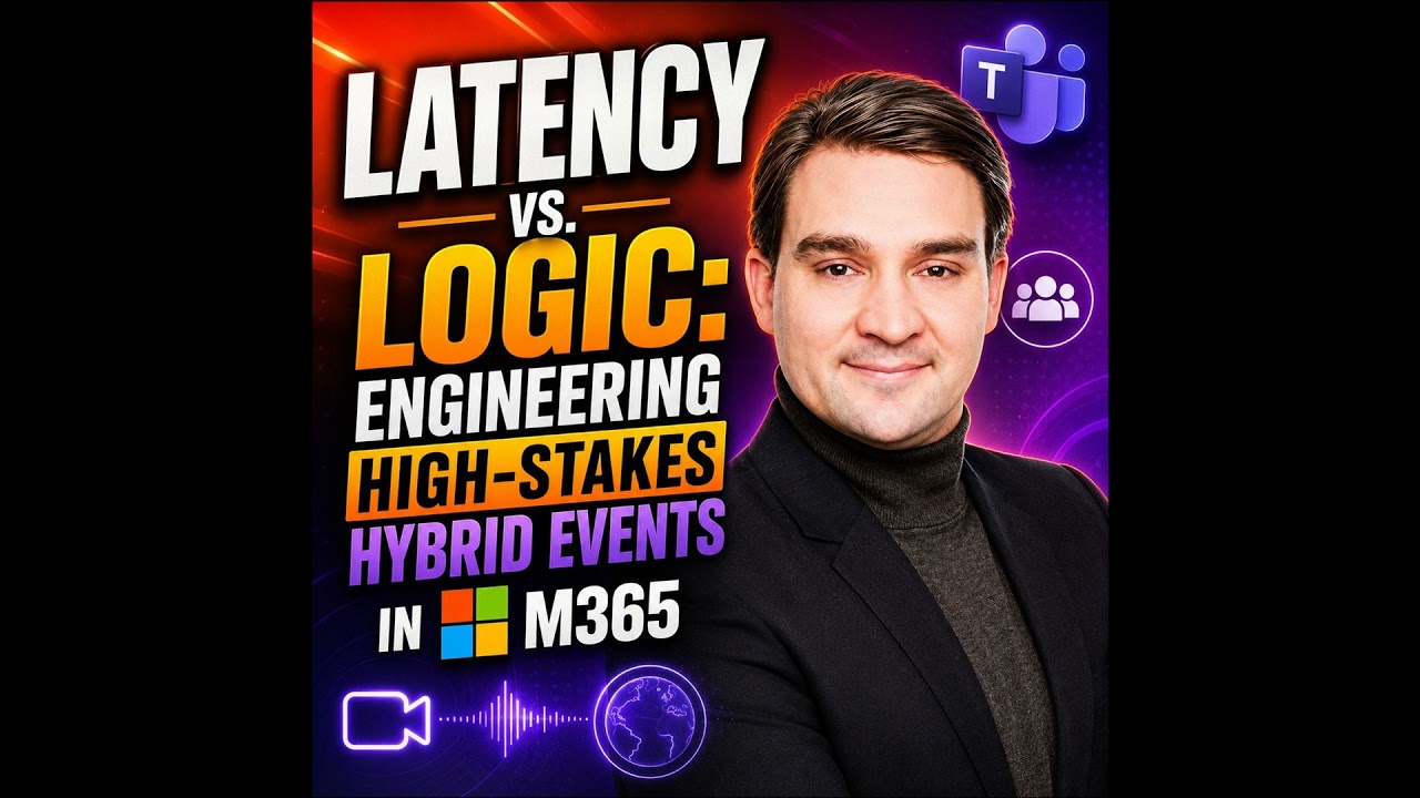 Latency vs. Logic: Engineering High-Stakes Hybrid Events in M365