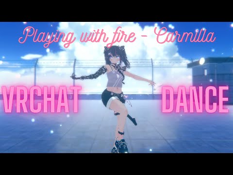 VRChat MMD | Playing With Fire (feat. Miku) - Camellia