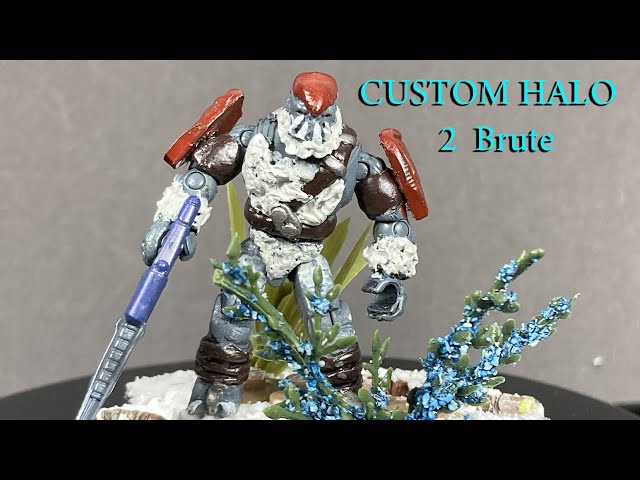 2x BRUTE WEAPON CUSTOMIZER HALO Mega Bloks Construx Building - Foto 7