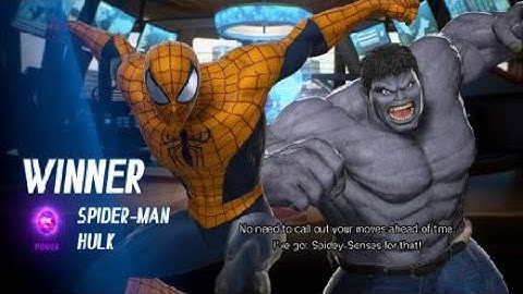 Request:Spider-Man/Hulk Vs Ryu/Chun-Li|MARVEL VS. CAPCOM: INFINITE