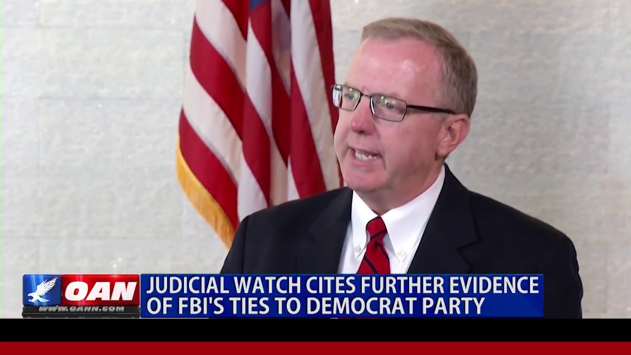 Judicial Watch cites further evidence of FBI's ties to the Democratic Party