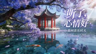紫色花海晨光 · 湖畔亭台 🪷 宁静钢琴放松音乐 | 缓解焦虑 放空身心 Morning Relaxing Music screenshot 3