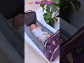 This Diaper Bag with Bassinet Saved My Trips with Baby. #DiaperBag
