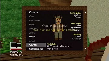 How To Unlock The Cowboy Skin In Total Miner