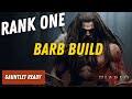 This new insane barb build decimates all content gauntlet ready to push rank one
