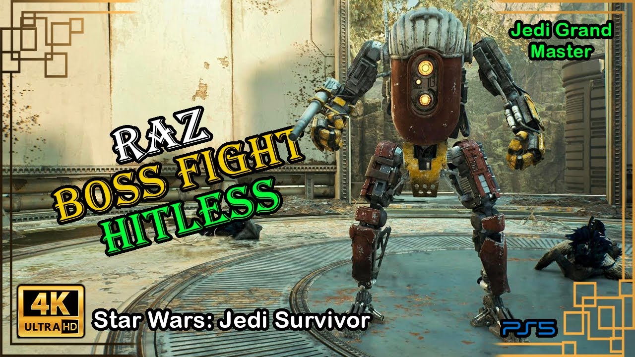 Star Wars: Jedi Survivor [Boss Fight] - Raz (Hitless/No Damage) - YouTube