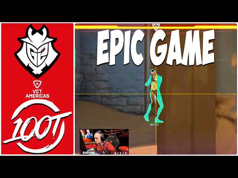 BEST GAME OF 2026! G2 Esports vs 100 Thieves - HIGHLIGHTS - VCT Americas Kickoff | G2 vs 100T