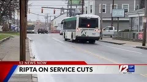 RIPTA reducing service due to ‘historic’ workforce shortage