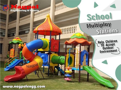 Children Playground Equipment: Slides, Swings, Multiplay and Climbers