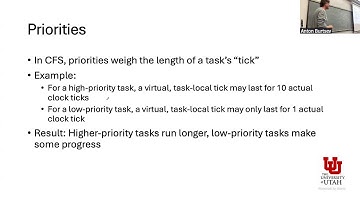 cs6465/5965 - Advanced OS Implementation - Lecture 11 Scheduling