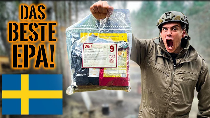 DAS BESTE EPA! Militär-Nahrung aus Schweden überzeugt! | Survival Mattin